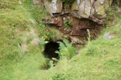 
Tramroad cutting cave, Pwlldu, June 2009